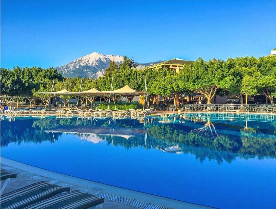 Sunbeds Limak Limra Antalya Turkey