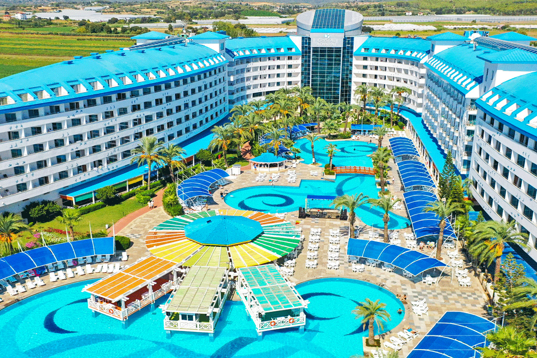 38 crystal admiral resort pool view turkey