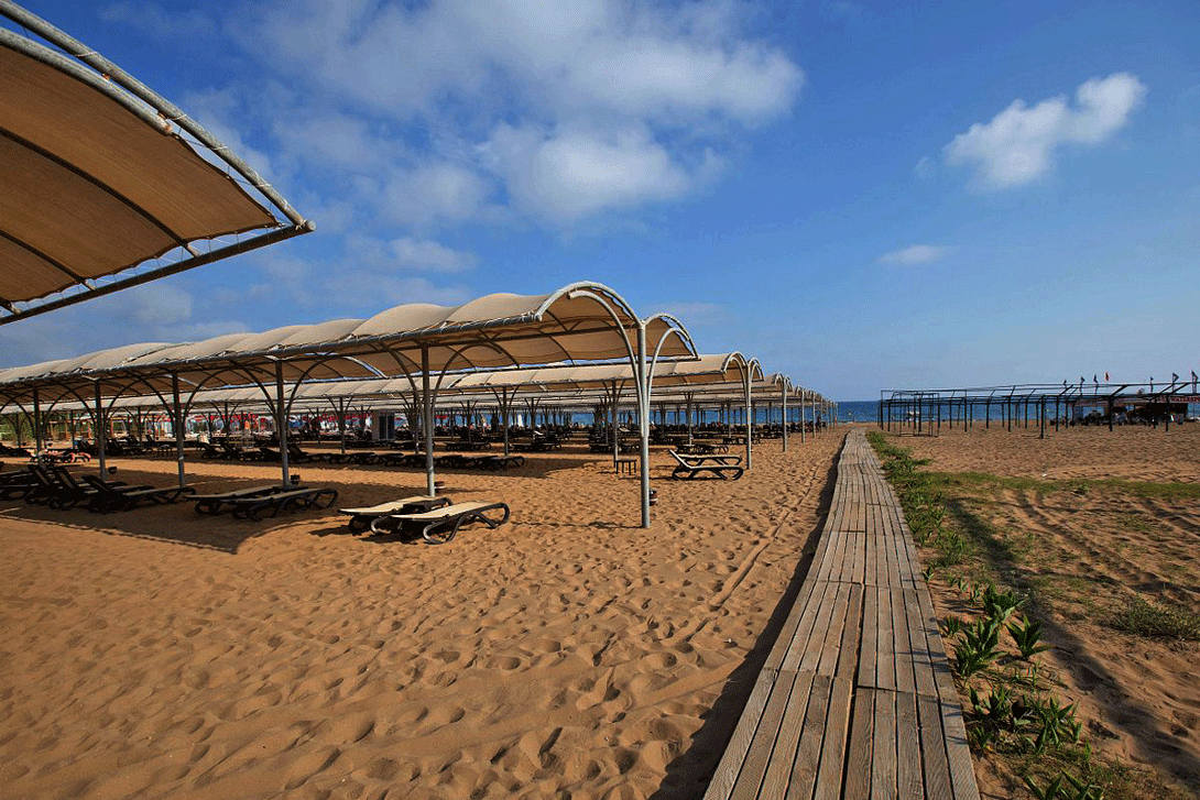 15 crystal palace luxury beach view turkey