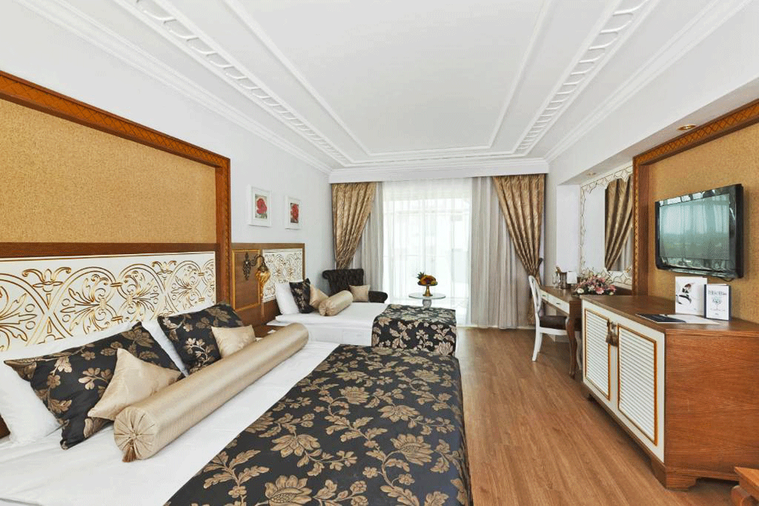 crystal palace luxury double bedroom antalya