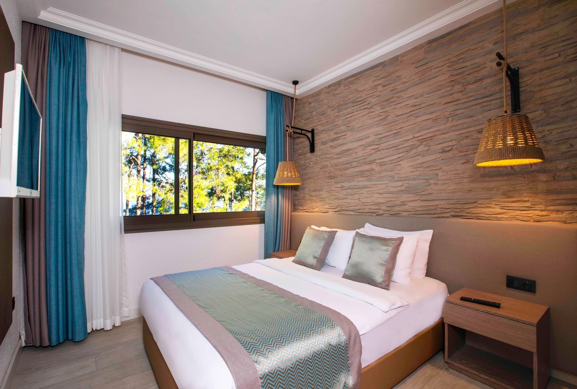 bunglow room bedroom view turkey