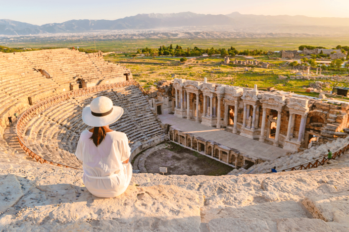 Hierapolis Ancient City, Pamukkale, Turkey
