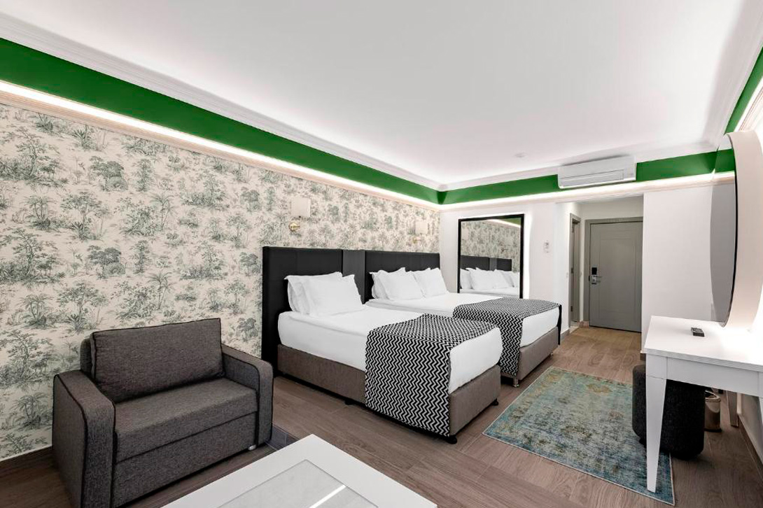 villa double bed utopia hotel turkey