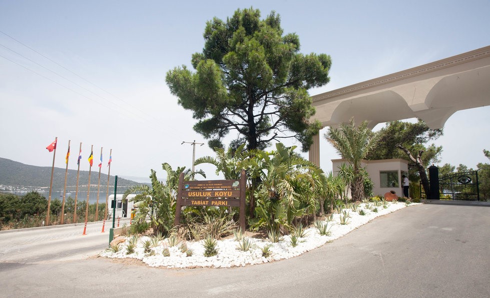 Vogue Hotel Bodrum Entrance